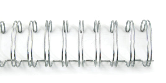 We r makers • cinch binding wires 2,5cm silver