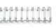 We r makers • cinch binding wires 2,5cm silver