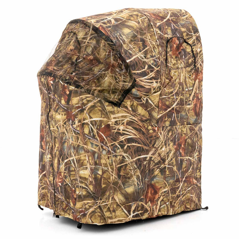 Afbeelding laden in galerijviewer, Stealth gear schuiltent one man chair hide m2 riet
