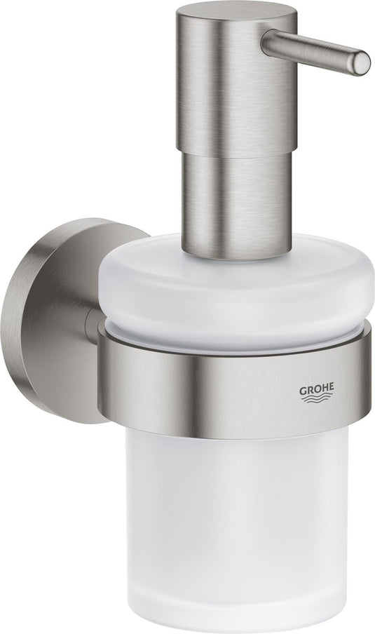 Grohe essentials zeepdispenser - 160 ml - supersteel (rvs) - 40448dc1