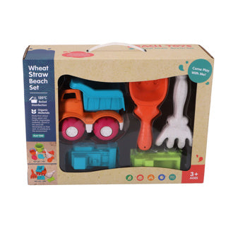 Afbeelding laden in galerijviewer, No brand strandset bioplastic 5-delig

