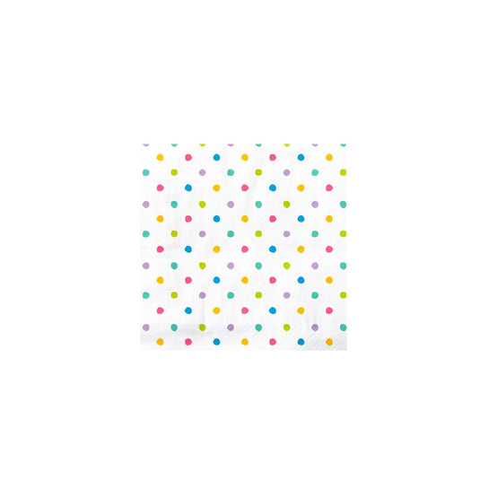 Paperdreams servetten - party dots- papier 33cm