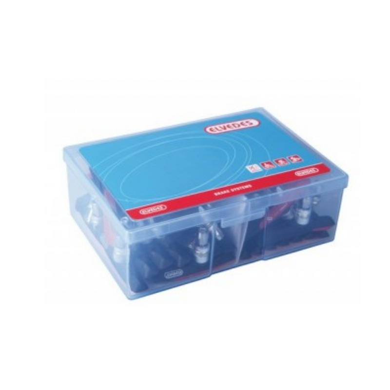 Afbeelding laden in galerijviewer, Remblokset Elvedes V-brake inbus Dual Compound (25 paar)
