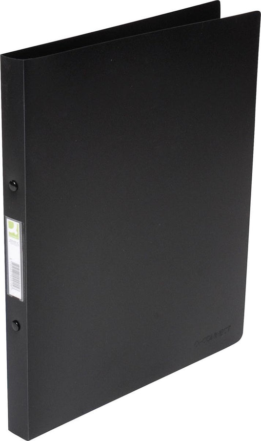 Q-connect ringmap, pp, 4 ringen, 16 mm, zwart