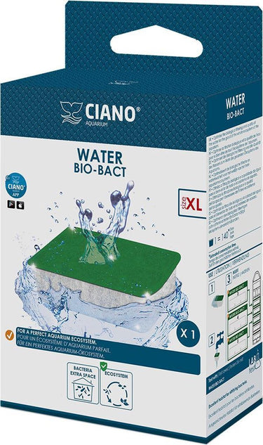 Ciano - aquarium filtermateriaal - vissen - water bio bact xl - 9,8x8x3,3cm - 1st