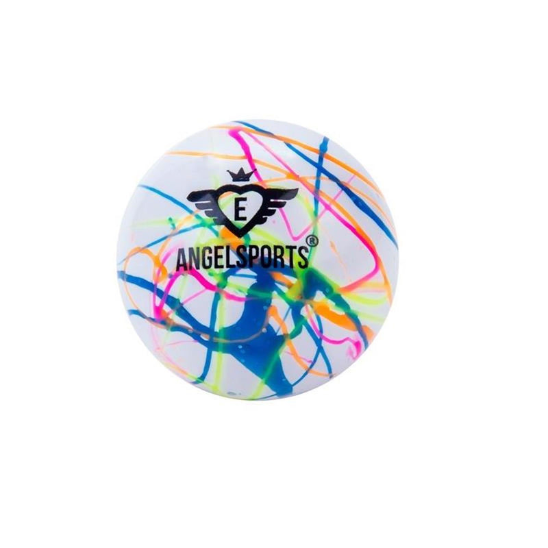 Afbeelding laden in galerijviewer, Engelhart hockeybal wit gevlamd hockey bal kleur wit vlammend 68 mm
