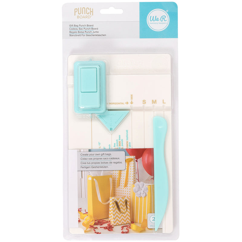 Afbeelding laden in galerijviewer, We r makers • gift bag punch board
