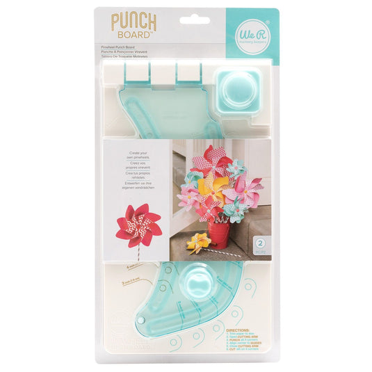 We r makers • pinwheel punch board