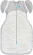 Love to dream ™ babyslaapzak swaddle up™ - inbakeren afbouwen - baby 3-6 maanden - 6-8.5 kg - winter - white