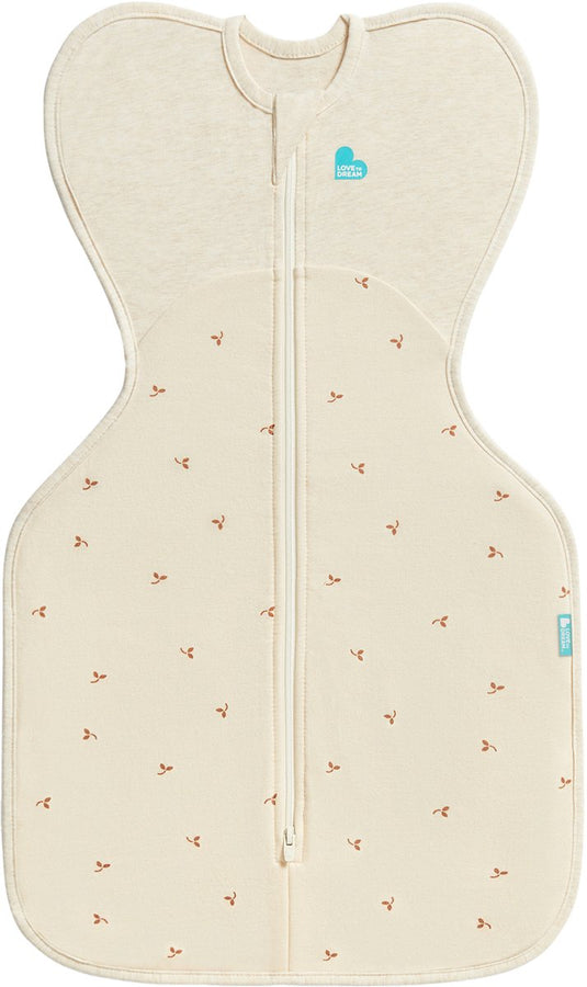 Love to dream ™ babyslaapzak swaddle up™ - inbakeren - baby 0-3 maanden - 3.5-6 kg - all season - 1.5 tog - oattwigs