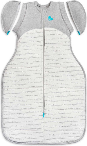 Love to dream ™ babyslaapzak swaddle up™ - inbakeren afbouwen - baby 3-6 maanden - 6-8.5 kg - winter - white