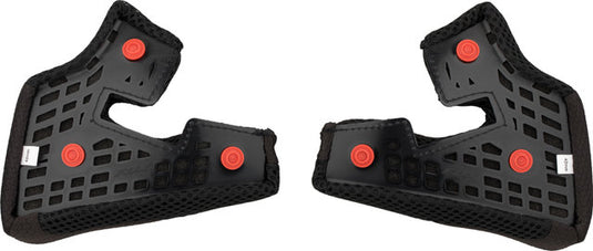 Fox head replacement cheek protectors for rampage comp helmet