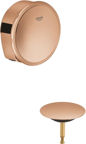 Grohe talentofill afbouwdeel voor badafvoer - overloop- en vulcombinatie t.b.v. 28991 en 28990 warm sunset (brons) 19952da0