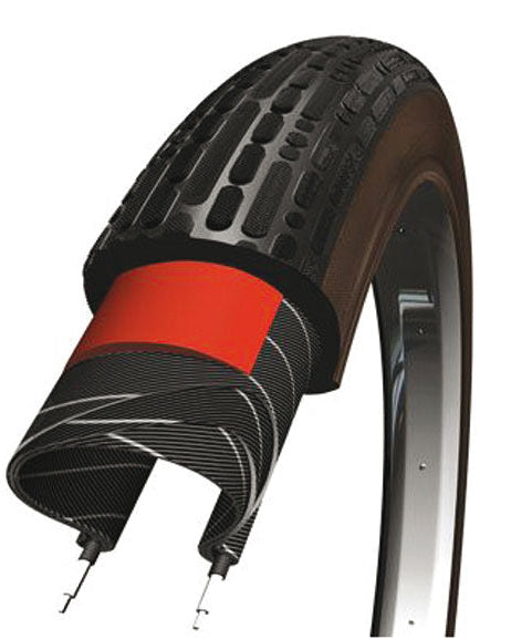 Afbeelding laden in galerijviewer, Schwalbe buitenband Fat Frank K-Guard 28 x 2.00 zw br refl
