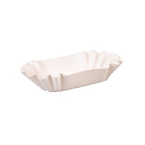 Takeaware bakje karton geschulpt 10,5 x 17,5 x 3 cm (2000 stuks)