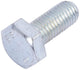 Rms auspuffschraube exhaust bolt 10x25mm silver