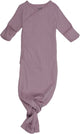 Lodger hopper - newborn slaapzak - paars - 0.3 tog - 62cm - biologisch katoen - hydrofiel - slaapzak baby