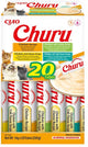 Inaba ciao churu creamy puree liquid kattensnack kip variëteiten 20x14g