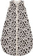 Meyco baby leopard baby zomerslaapzak rond - sand melange - 110cm - 0.5 tog
