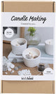 Creativ company cc hobbyset kaarsen maken roos, beige, wit en créme