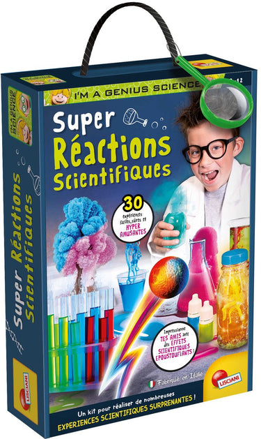 Lisciani i'm a genius laboratoire super reactions fr