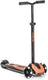 Scoot ride highwaykick 5 led - kinderstep - led voorwielen, 3 wielen, antislip deck voetrem - verstelbaar stuur 60-90 cm, afneembare stuurstang - 5+ jaar, max 80 kg, peach