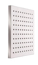 Schütte nancy hoofddouche - douchekop vierkant - 20x20 cm - 1 2 -aansluiting - chroom