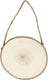 Creativ company deurschild hout, 12-14 cm