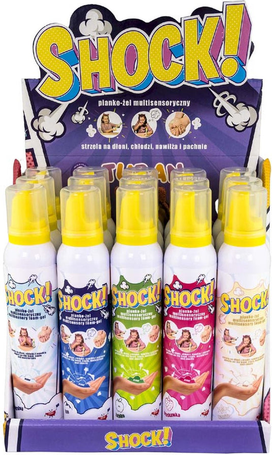 Tuban - display shock! multisensory foam-gel – mix 15 pcs. x