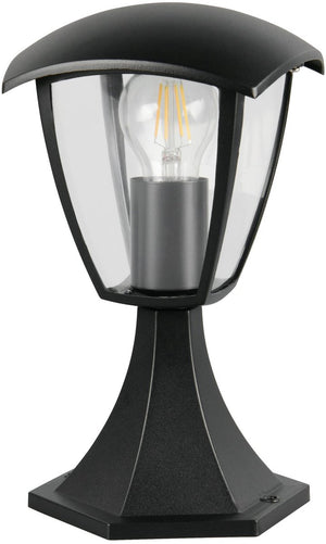 Trio venta - paalverlichting - zwart mat - excl. 1x e27 4 w - - buitenverlichting - ip44