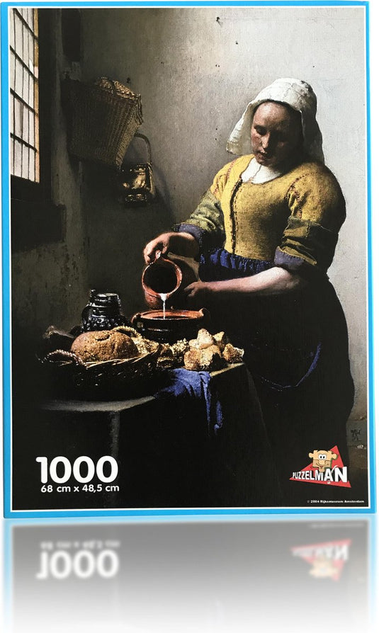 Rijksmuseum legpuzzel het melkmeisje - johannes vermeer (legpuzzel 1000 stukjes)