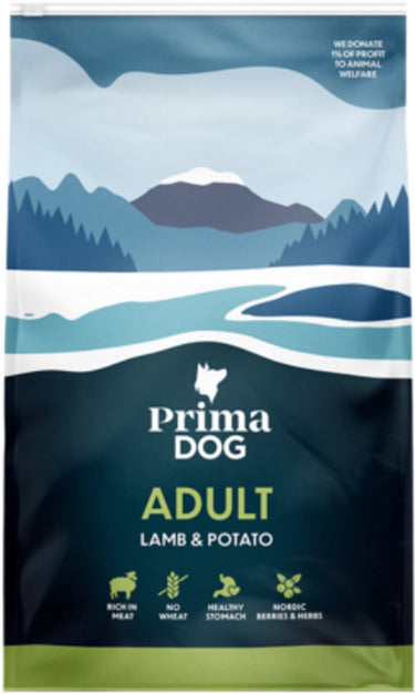 Primadog hondenvoer adult lam aardappel - 3 kilo