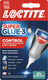 Loctite power control 3 g | superlijm - unieke doseerfles voor precieze toepassing | sterke secondelijm voor alles | multifunctioneel voor diverse materialen | gemakkelijk te gebruiken voor snelle reparaties en multitoepassingen - super glue