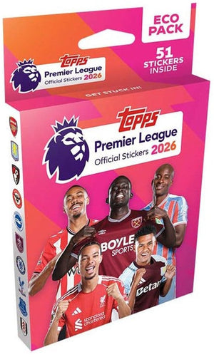 Topps merlin premier league 2025 26 sticker collection eco pack