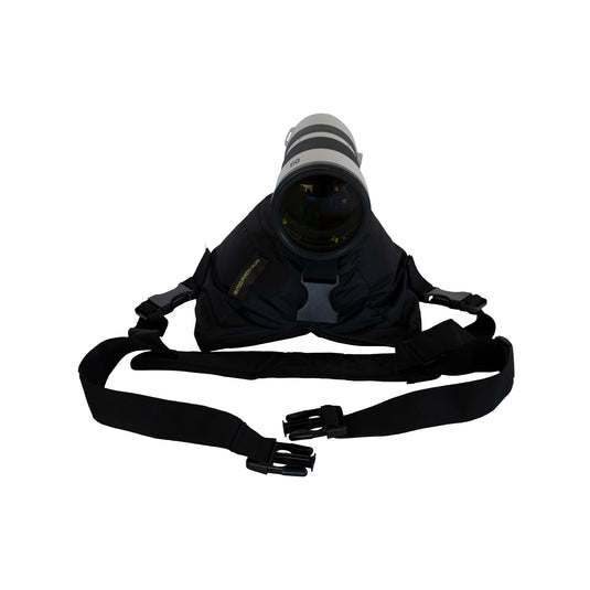 Buteo photo gear bean bag 1 zadelmodel zwart met draagriem