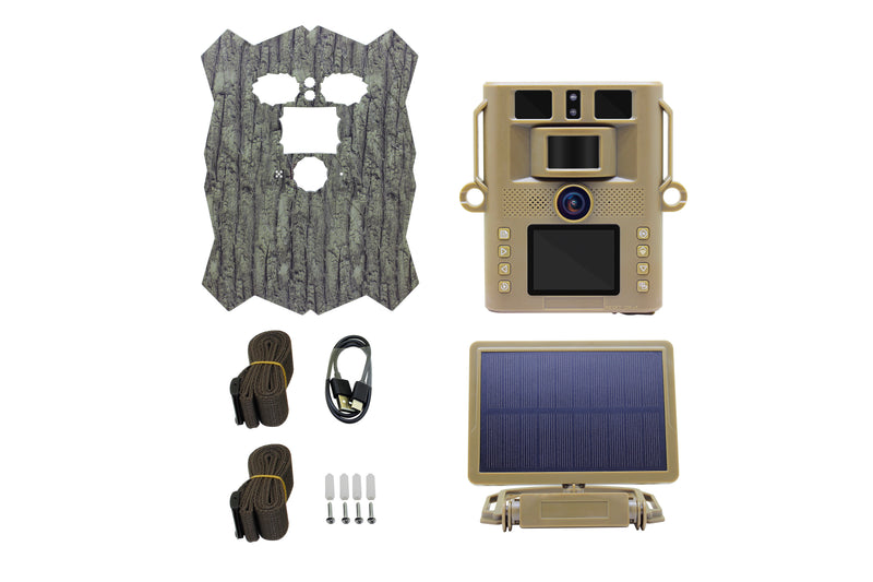 Afbeelding laden in galerijviewer, Stealth gear owl solar 4k wifi wildcamera

