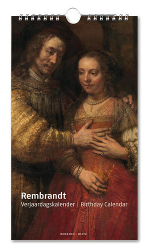Bekking blitz publishers verjaardagskalender rembrandt