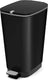Kis chic bin pedaalemmer - 50l - zwart - maat l - 29 x 60,5 x 44,5 cm