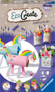 Ecocreate ravensburger mini unicorn party - hobbypakket - knutselen met oude verpakkingen