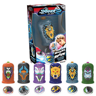 Afbeelding laden in galerijviewer, Silverlit spinner mad 2 single packs assorted | 2 stuks
