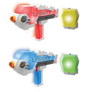 Afbeelding laden in galerijviewer, Laser x revolution - lasergame set voor kinderen - met 2 laserguns en 2 vesten
