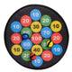 Lobbes dartbord met klittenband