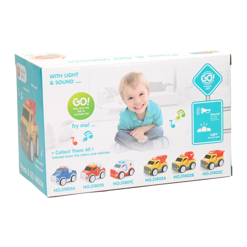 Afbeelding laden in galerijviewer, Lobbes speelgoed bv press go auto - ambulance
