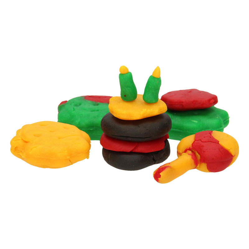 Afbeelding laden in galerijviewer, Kleiset - lekkernijen - 4 kleipotjes - 11dlg.
