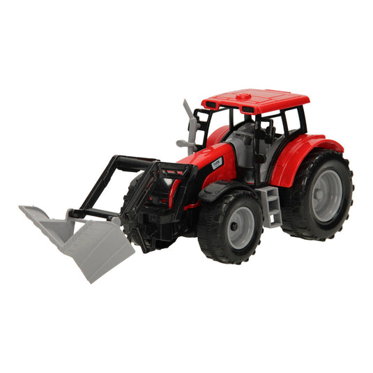 Tractor met voorlader 1:32
