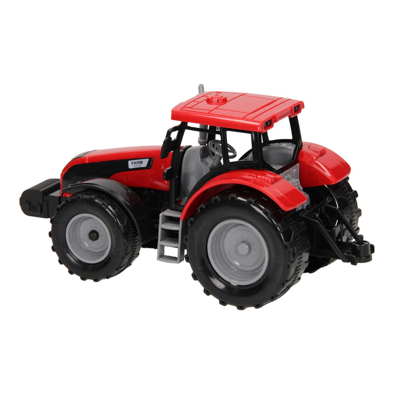 Afbeelding laden in galerijviewer, Tractor met platte kar 1:32
