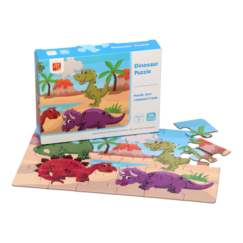 Afbeelding laden in galerijviewer, Puzzel dino's, 24st.
