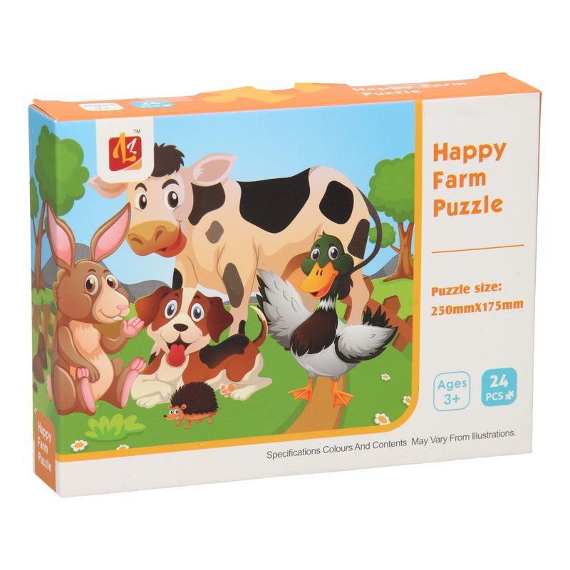 Afbeelding laden in galerijviewer, Puzzel boerderij, 24st.
