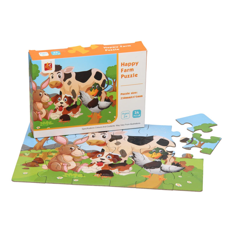 Afbeelding laden in galerijviewer, Puzzel boerderij, 24st.

