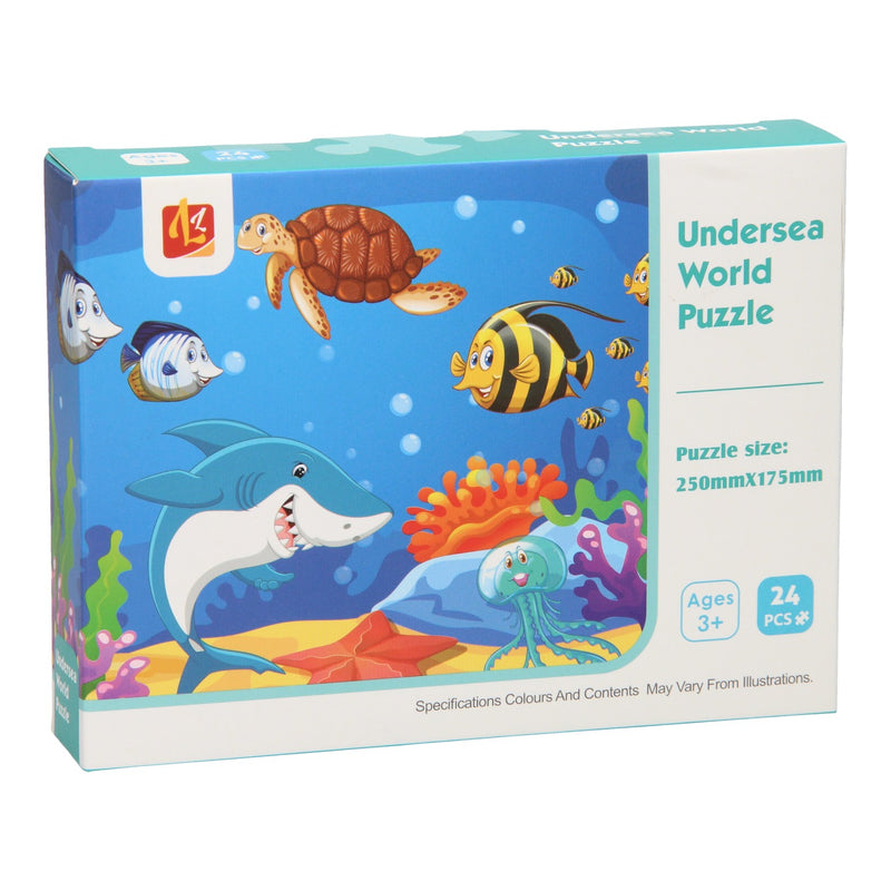 Afbeelding laden in galerijviewer, Lobbes puzzel onderwaterwereld, 24st.
